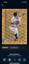 TOPPS BUNT DIGITAL CARD Drake Baldwin Super fractor Base 1/1 *READ DESCRIPTION* 