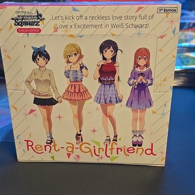 Weiss Schwarz Rent-a-Girlfriend Booster Box 1st Edition English | eBay Weiss Schwarz Rent-a-Girlfriend Booster Box 1st Edition English | eBay