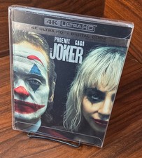 Joker 2 Folie a Deux 4K UHD SLIPCOVER-w/PROTECTIVE SLEEVE-NEW-Free Box Shippin