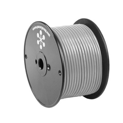 Pacer Grey 100' 16 AWG Primary Wire #WUL16GY-100