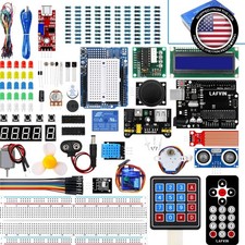 Super Starter Kit Based on Arduino UNO R3 with Tutorial and Controller Board Com