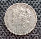 1890 - O   Morgan silver dollar - .900 Silver - Circulated