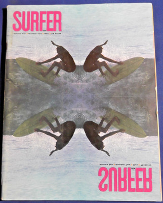SURFER MAGAZINE-MAY 1969   MURPHY  RICK GRIFFIN ART    NORTH SHORE  VINTAGE