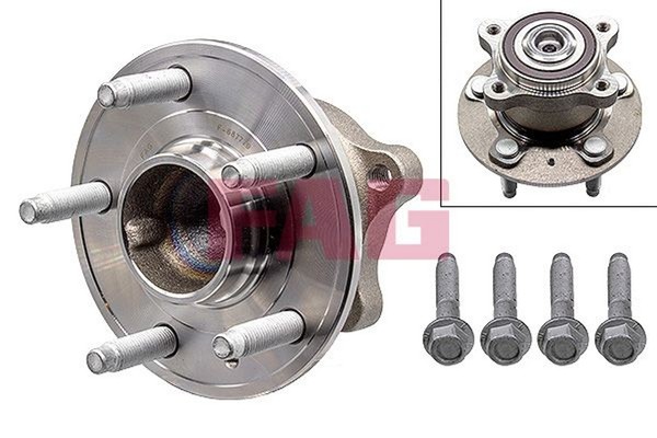 Schaeffler FAG Radlagersatz Passend FüR Chevrolet Aveo T300 Trax Opel Mokka J13-image
