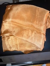 Pongeseide, Seide, zum Einfilzen, Filzen, gef&auml;rbt, 3,25 cm x 44 cm, orange