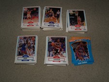 1990 Fleer Basketball trading card lot - 183 card lot - no duplicates