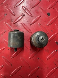 1984 Honda Xl600r Handlebar Weights End Caps Vibration Damper Vintage Enduro