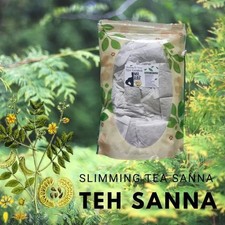 100 sachets Senna Leaf Tea Bags All Natural Laxative