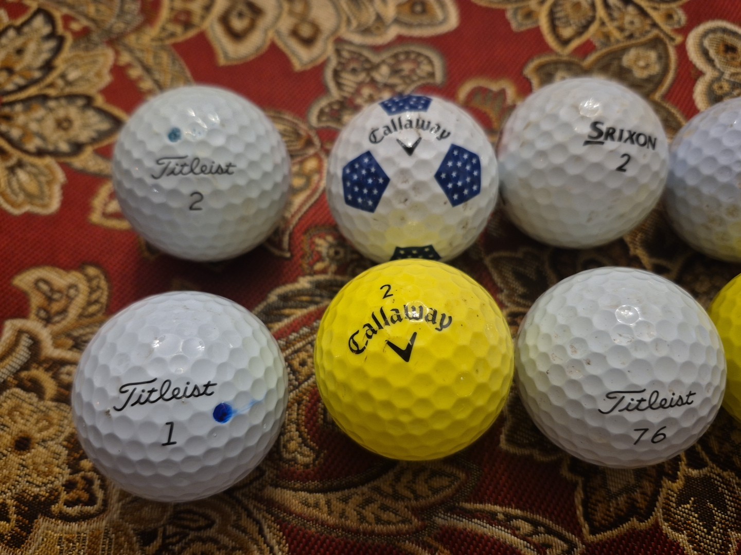 Greenbrier Resort Hotel Danny Lee Ticket 8 Golf Ball Balls Titleist Callaway Ect