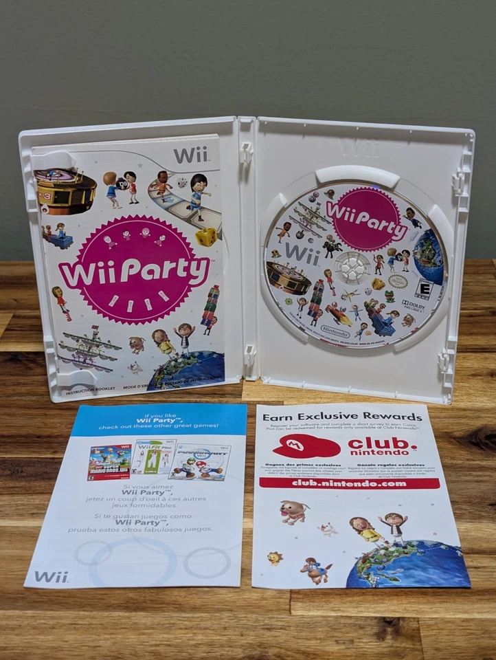 Wii Party (Nintendo Wii, 2010)➡️CIB Complete - Tested & Working - Near Mint 📀! - Image 3 of 4