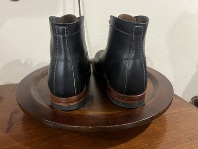 Wolverine 1000 Mile Cap Toe‎ Work Boots Leather BlackUSA  Vibram Lace Up 10 D Wolverine 1000 Mile Cap Toe Work Boots Leather BlackUSA  main image 4