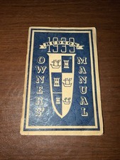 1939 Hudson Owners Manual With Insert Wiring Diagram Vtg Auto Motor Car 1939 Hudson Owners Manual With Insert Wiring Diagram Vtg Auto Motor Car