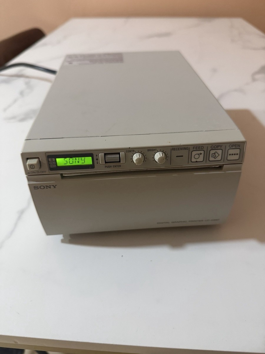 Sony UP-D897 Digital Graphic Printer Ultrasound Thermal Printer | eBay