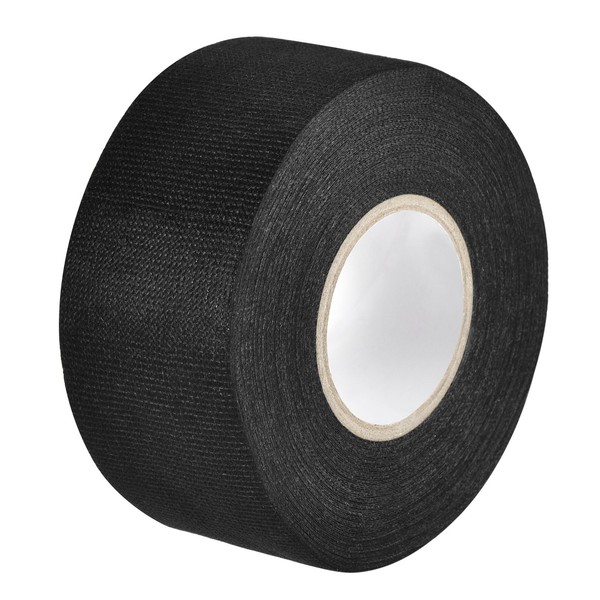 Gewebeband Stoff Klebeband KabelbäUme WebstüHle Einseitig 40Mm X 15M Schwarz-image