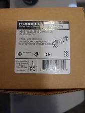 Hubbell HBL460C5W Pin & Sleeve Connector 600VAC 60A