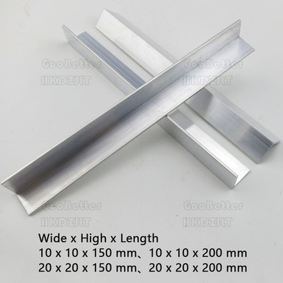 Equal Sided L Profile Aluminium Alloy Angle Corner Edging Protection Trim Strip