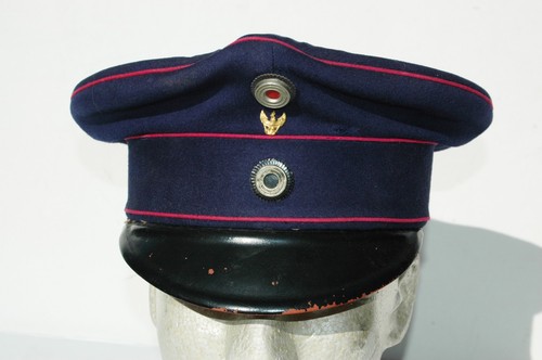 German Imperial Visor Cap for Prussian Medical Officer