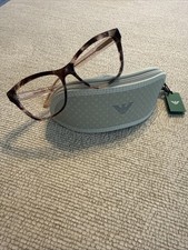 EMPORIO ARMANI EA3193 5410 Eyeglasses Glasses Frames - Brown / Pink - 54mm