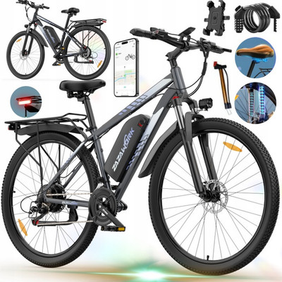 1000W 29'' 48V 20AH Elektrofahrrad 50KMH Hydraulik E-Mountainbike 130KM C29PRO EU