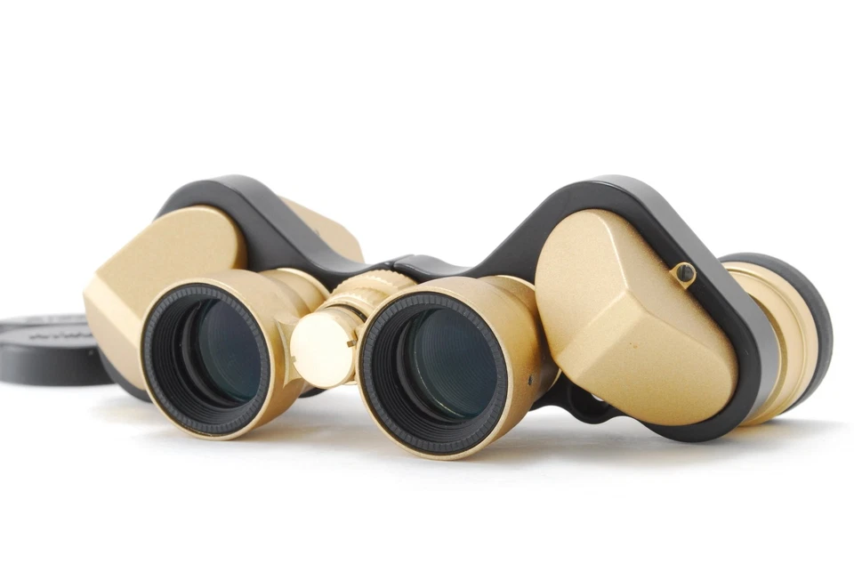 Rare[Almost MINT] Nikon Binoculars 7 x 15 CF Micron 2000 Gold limited from JAPAN - Image 2 of 4