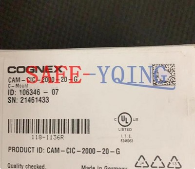 1PCS New Cognex Industrial Camera CAM-CIC-2000-20-G