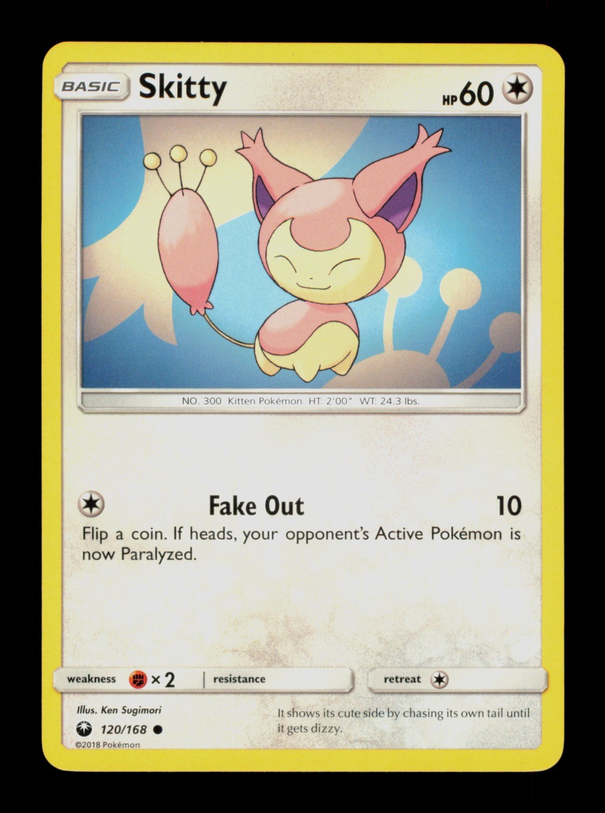 Skitty 120/168 Pokemon Celestral Storm Trading Card TCG