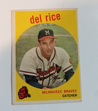 1959 Topps - Del Rice #104