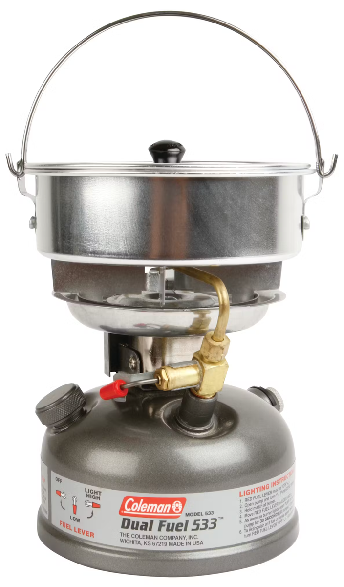 Coleman デュアル燃料 シングルバーナー モデル533 Coleman Dual Fuel 533 Sporster 1 Burner Stove (3000003654) for