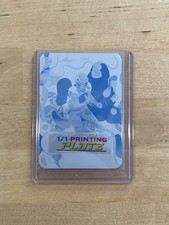 Grayson McCall 2025 Leaf Eclectic Signature Series Football 1/1 Printing Plate