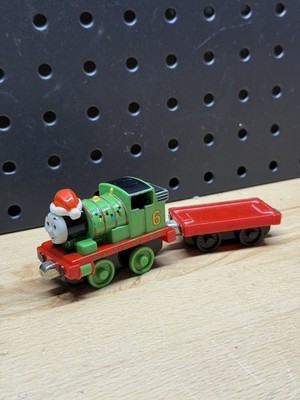Thomas & Friends  Take N Play Die Cast Train Lot Engine Santa Christmas Percy