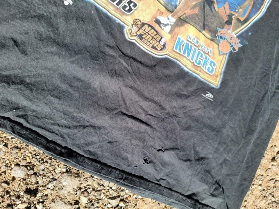 XL NBA Finales New York Knicks San Antonio Spurs Duncan Sprewell De Colección 1999 Foto 3 de 4