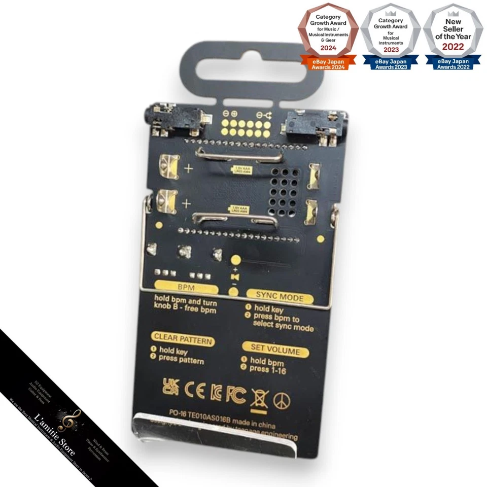 Teenage Engineering PO16 Synthesizer with 15 Sounds + 1 Drum Machine - Image 2 of 2