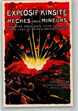 13716990 - Explosif Kinsite Meches pour Mineurs Advertising Mining