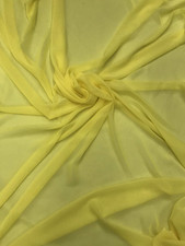 , Sheer High Multi Chiffon Solid Fabric, 100 58/59" Wide, Sells by the Yard Y