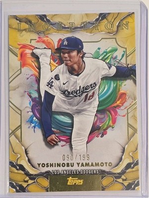 Topps Inception 2025 Yoshinobu Yamamoto Dodgers #85   090/199