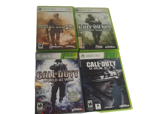 Xbox 360 Call of Duty Games lot of 4
