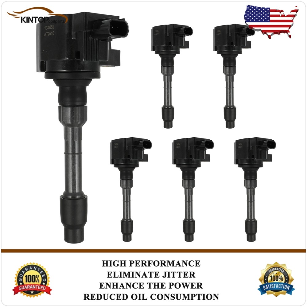 6Pcs Ignition Coils For Acura NSX 2019 2020 2021 2022 V6 3.5L 3052058G003