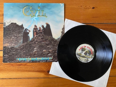 EVIL  EVIL S MESSAGE  1st press MLP Metal Running Wild Accept Mercyful Fate