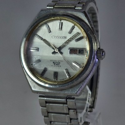 CITIZEN SEVEN STAR V2 Automatik Silber Uhr