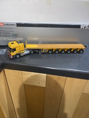 Mercedes Benz Actros 6 Axle - 9986 WSI, 1:50 Low loaders Liebherr KNT EXCELLENT