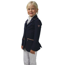 HY Equestrian Cadiz Mizs Children's Show Jacket with Diamante Detailing
