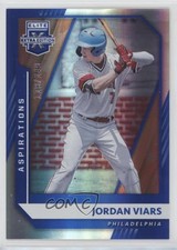 2021 Panini Elite Extra Edition Aspirations Blue 119/249 Jordan Viars #84 0i4k
