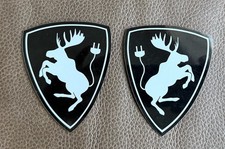 Magnetic Genuine Prancing Moose Volvo 3 Design 1 Og Vinyl Decal Magnetic Genuine Prancing Moose Volvo 3 Design 1 Og Vinyl Decal