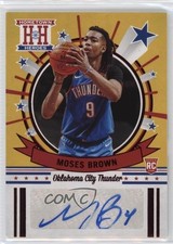 2020 Panini Chronicles Hometown Heroes Rookie Red Moses Brown #HH-MBR Auto 0ld5