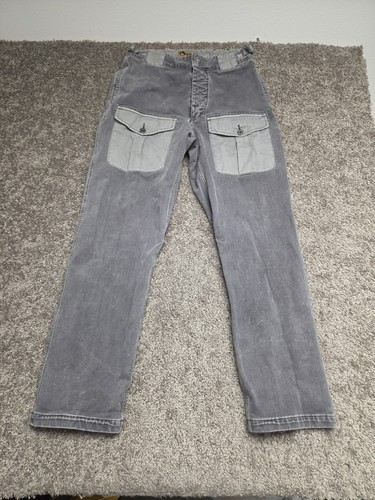 Nigel Cabourn, Vintage Lybro Nigel Cabourn Work Pants Dual Pockets Size 30 Gray