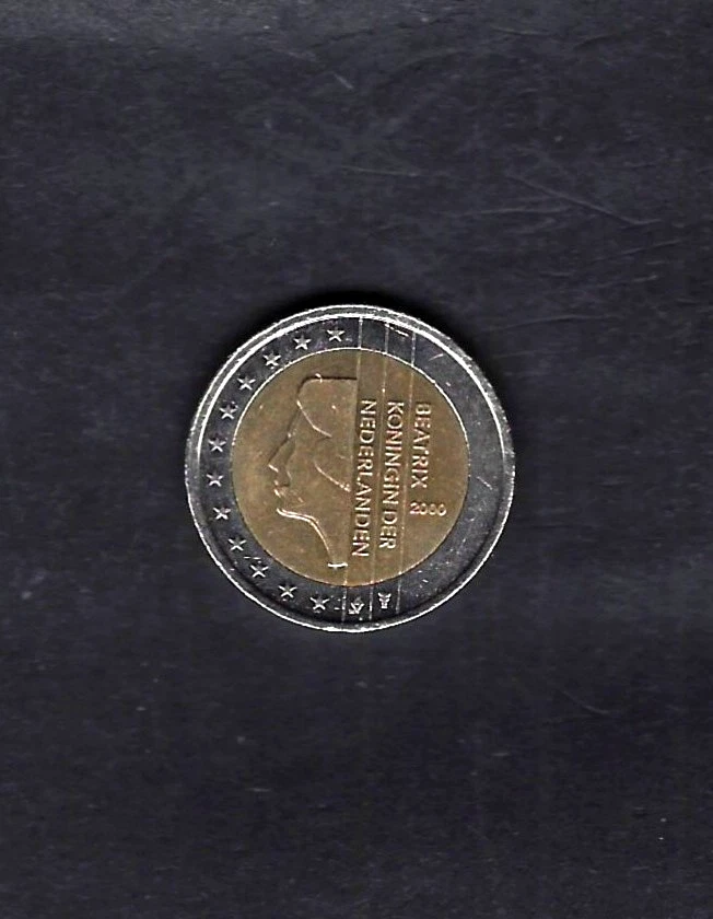 2 Euro Münze ,,BEATRIX KONIGIN DER NEDERLANDEN“ -STEMPELGLANZ - Bild 3 von 4