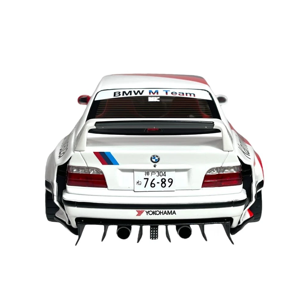 Modellino Auto Ottomobile 1/18 BMW E36 #11 Khyzyl Saleem White 2024 - Immagine 4 di 4