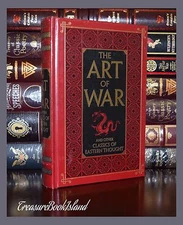 Art of War Tao Te Ching Mencius Eastern Classic Sealed Leather Bound Collectible