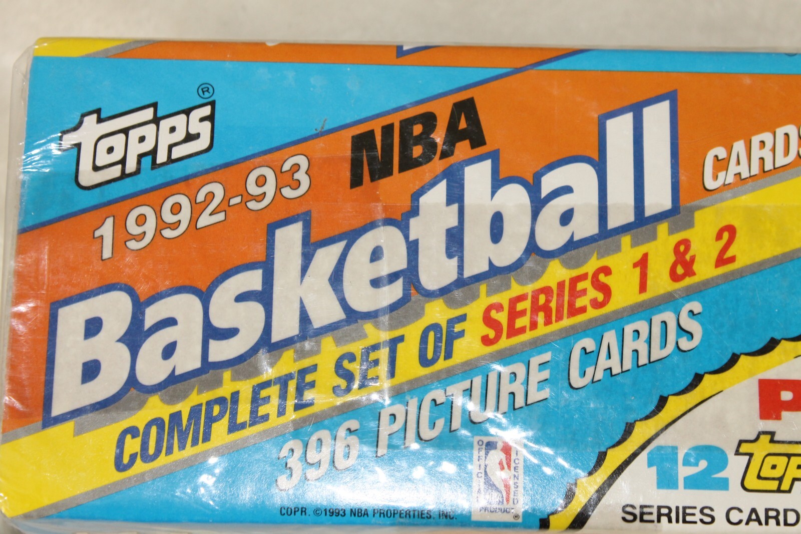 Topps 199293 NBA Basketball FACTORY SEALED Complete Set Series 1 & 2