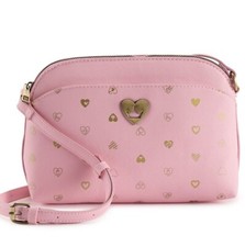 Disney Princess Crossbody Bag Pink Gold Hearts New Limited Edition Purse